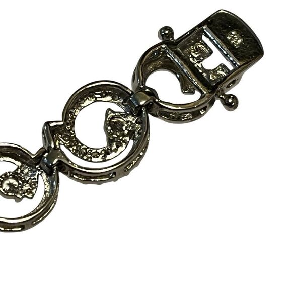 bracelet silver - 925 stamped see clasp and rhinestone for all occasions - Picture 8 of 8